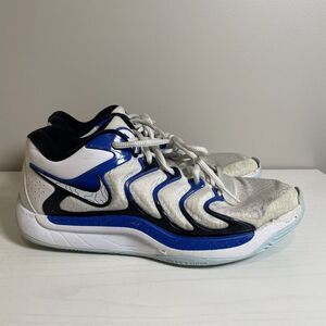 Men's Nike KD 17 Penny White Blue Basketball Sneaker Durant FJ9487-100 Size 10